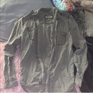 Army Green Express Flannel